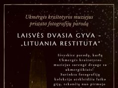 Nuotraukų apie „Lituania Restituta” paroda Kraštotyros muziejuje