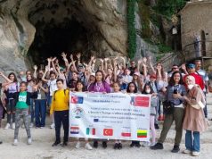 Siesikų gimnazijos komanda lankėsi Italijoje