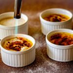Crème,Brûlée,,Creme,Brule.,Classic,Creme,Brulé,Being,Flambé.,Burning,