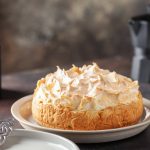 Delicious,Homemade,Cheesecake,With,Glazed,Merengue.