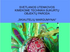 Svetlanos Utenkovos kūrinių paroda „Skiautelių margumynai”
