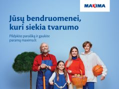 Pratęstas paraiškų priėmimas konkurse „Mes – bendruomenė“, kuriam „Maxima“ šiemet skiria 120 tūkst. eurų