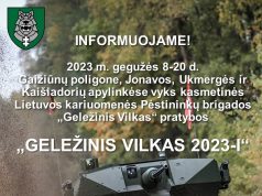 Pirmadienį Lietuvoje prasidės tarptautinės karinės pratybos – mokymuose dalyvaus ir 12 kitų NATO valstybių