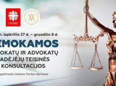 Nemokamos teisinės konsultacijos – Lietuvos advokatūros ir Carito dovana prieš šventes