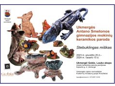 Lauko ekspo parodų paviljone – mokinių keramikos darbų paroda „Stebuklingas miškas”