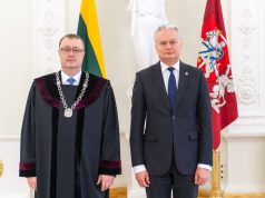 Šalies vadovas priėmė aštuonių teisėjų priesaikas