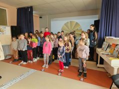 Siesikų pradinukai paminėjo Vaikiškos knygos dieną