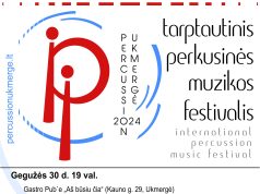 Perkusijų skambesiu pasitinkant vasarą – ypatingi koncertai Ukmergėje