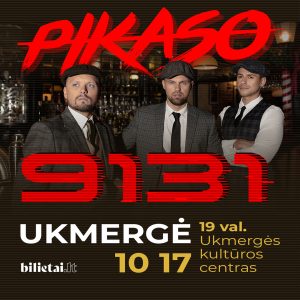 Grupės PIKASO 25-mečio koncertinis turas 9131 @ Ukmergės kultūros centras