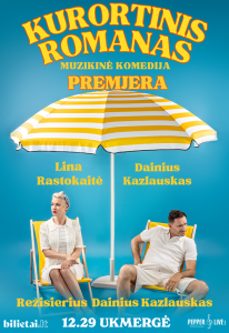 MUZIKINĖ KOMEDIJA-SPEKTAKLIS „KURORTINIS ROMANAS“ @ Ukmergės kultūros centras