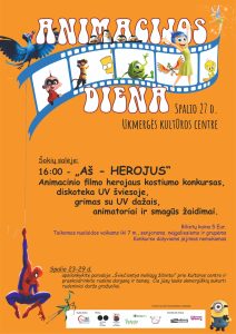 Animacijos diena: @ Ukmergės kultūros centras