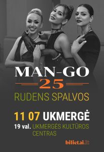 MAN-GO KONCERTAS „RUDENS SPALVOS“ @ Ukmergės kultūros centras