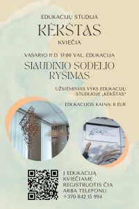 Šiaudinio sodelio ryšimo edukacija (edukacijų studija „Kėkštas“) @ Ukmergės kultūros centras, edukacijų studija „Kėkštas“