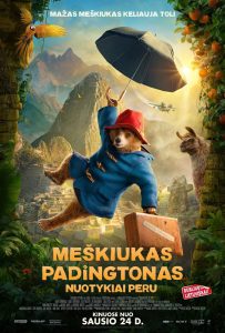 Kino filmas šeimai „Meškiukas Padingtonas: nuotykiai Peru“ @ Ukmergės kultūros centras