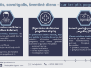 Ar žinote, kur kreiptis nemokamos pagalbos susirgus per šventes?