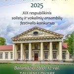 Sventosios gaida skelbimas 2025