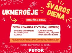 Gegužės 6 dieną PUTOK komanda atvyksta į UKMERGĘ!