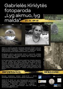 Gabrielės Kirklytės fotoparoda "Lyg akmuo, lyg malda" @ Ukmergės tolerancijos centras