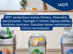 VERT baigė regioninių atliekų tvarkymo kainų perskaičiavimą