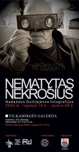 fotografijų paroda „Nematytas Nekrošius“ @ Vilkamirgės galerija