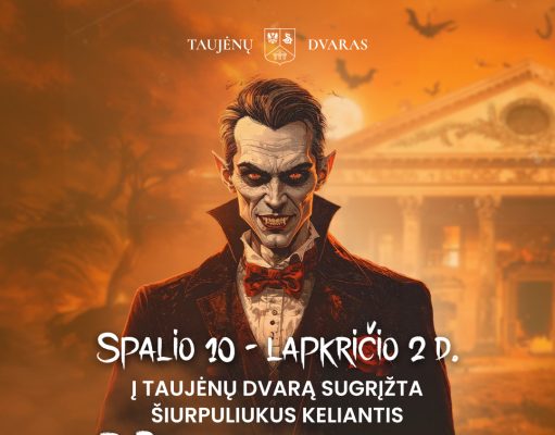 Į Taujėnų dvarą sugrįžta šiurpuliukus keliantis Helovynas