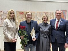 Vl. Šlaito literatūrinė premija šiemet įteikta kraštiečiui Vainiui Bakui