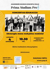 Koncertas-edukacija: Ukmergės meno mokyklos mokiniai @ Ukmergės meno mokykla