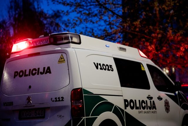 ELTA4659517 Vilnius, 2024 m. Balandžio 25 d. (ELTA). Policija. 2024.04.25 17:12:44. Josvydas Elinskas (ELTA)