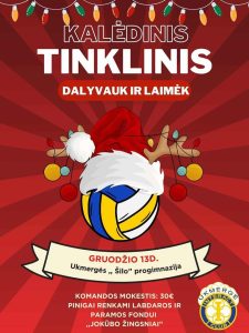 Kalėdinis tinklinis @ Šilo progimnazija