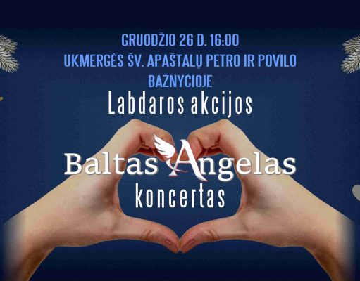 „Baltojo angelo“ sparnai apgobs Auksę