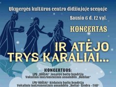 Koncertas „Ir atėjo Trys karaliai”
