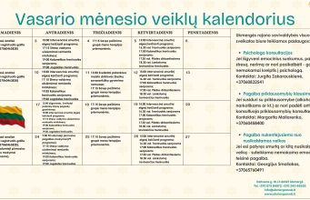 Kviečiame dalyvauti Ukmergės visuomenės sveikatos biuro organizuojamose veiklose