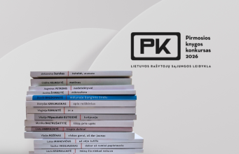2026-ŲJŲ PIRMOSIOS KNYGOS KONKURSAS