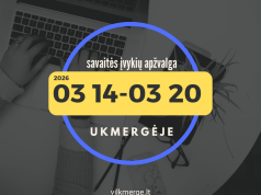 Savaitės įvykių apžvalga Ukmergėje (Kovo 14 – kovo 20)