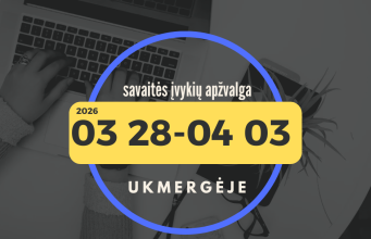Savaitės įvykių apžvalga Ukmergėje (Kovo 28 – balandžio 3)