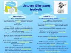 Lietuvos lėlių teatrų festivalis 2026
