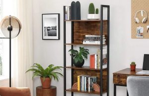 Kaip išsirinkti knygų lentyną mažam kambariui ir išlaikyti tvarką jame?