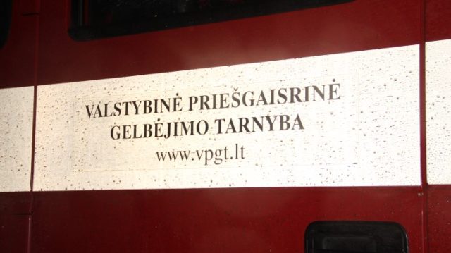 ukmerges priesgaisrine gelbejimo tarnyba, logo, vilkmerge.lt nuotr.
