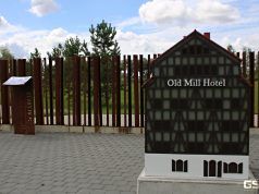 Mini Lietuva, Klaipėdos Viešbučio „Old Mill Hotel“ Miniatiūra Klaipėdos viešbučio „Old Mill Hotel“ miniatiūra
