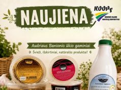 Ukmergės KOOPS parduotuvėse – naujiena: Audriaus Banionio ūkio gaminiai