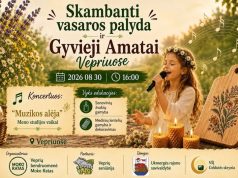Vepriuose vasarą palydės gyvųjų amatų, muzikos ir kūrybos šventė