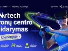 Ukmergėje duris atvers „Airtech“ dronų centras
