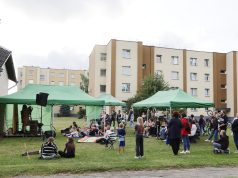 „Kultūra tavo kieme“: Ukmergės Gėlių kvartale netrūko muzikos, kūrybos ir bendrystės