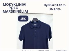 RORIS pristato tamsiai mėlynos spalvos drabužių kolekciją moksleiviams
