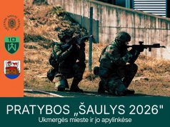 Ukmergėje ir jos apylinkėse vyks pratybos „Šaulys 2026“
