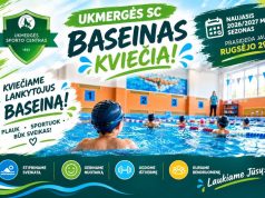 Ukmergės sporto centro baseinas pradeda naują sezoną
