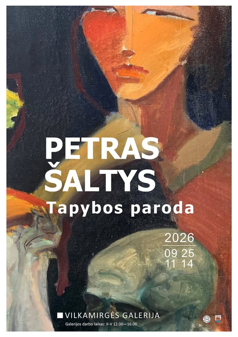 „Vilkamirgės“ galerijoje – iš užmaršties ištraukta Petro Šalčio tapyba