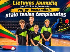 Ukmergiškių startai Lietuvos jaunučių stalo teniso čempionate