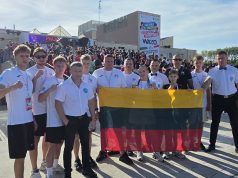 PASAULIO ČEMPIONATO BRONZA – DOMANTUI MIKŠTAI