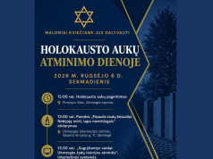 Ukmergėje bus minima Holokausto aukų atminimo diena